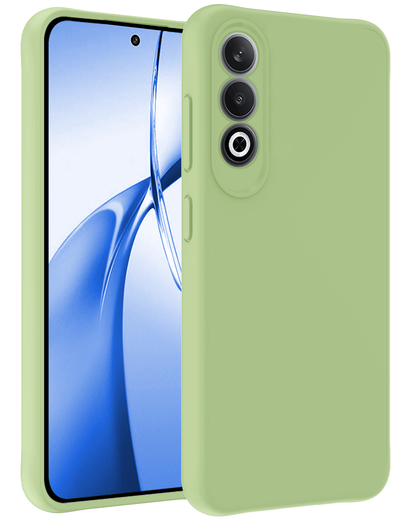 OnePlus Nord CE 4 Hoesje Siliconen Backcover Lichtgewicht - Groen