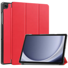 Samsung Galaxy Tab A9 Plus Trifold Bookcase Hoes - Rood