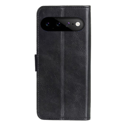 Google Pixel 11 Pro XL Hoesje Bookcase Cover met Kaarthouder - Zwart