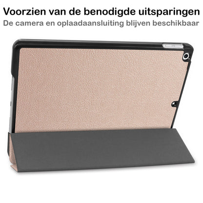 iPad 10.2 2021 Hoesje Book Case - Goud