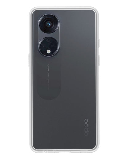 OPPO Reno 8T 4G Hoesje Siliconen Backcover Lichtgewicht - Transparant