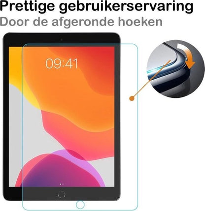 iPad 10.2 2019 Screenprotector Gehard Glas - Anti-kras