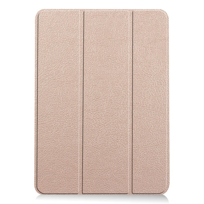 iPad Air 2022 Trifold Bookcase Hoes - Goud