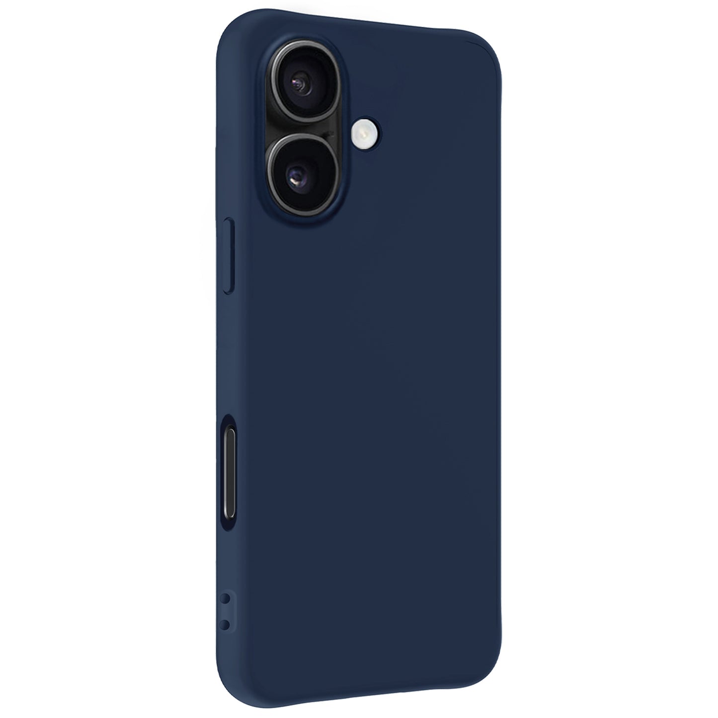 iPhone 16 Hoesje Siliconen - Donkerblauw