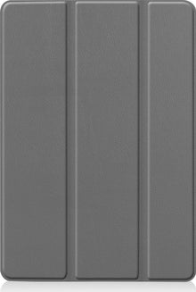 iPad 10.2 2019 Trifold Bookcase Hoes - Grijs