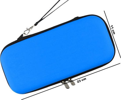 Nintendo Switch Lite Hard Cover Hoes met Koord - Blauw