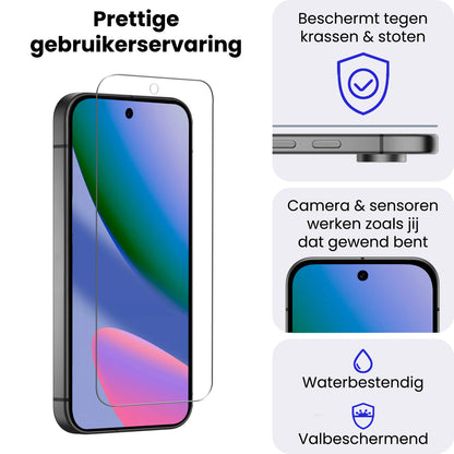 Google Pixel 11 Pro XL Screenprotector Gehard Glas - Anti-kras