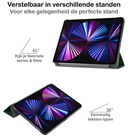 iPad Pro 2021 (11 inch) Hoesje Book Case - Donkergroen