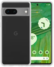 Google Pixel 7 Hoesje Siliconen Backcover Lichtgewicht - Transparant