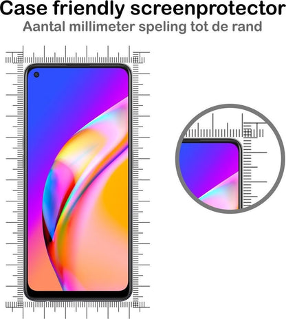 OPPO A94 Screenprotector Gehard Glas - Full Screen