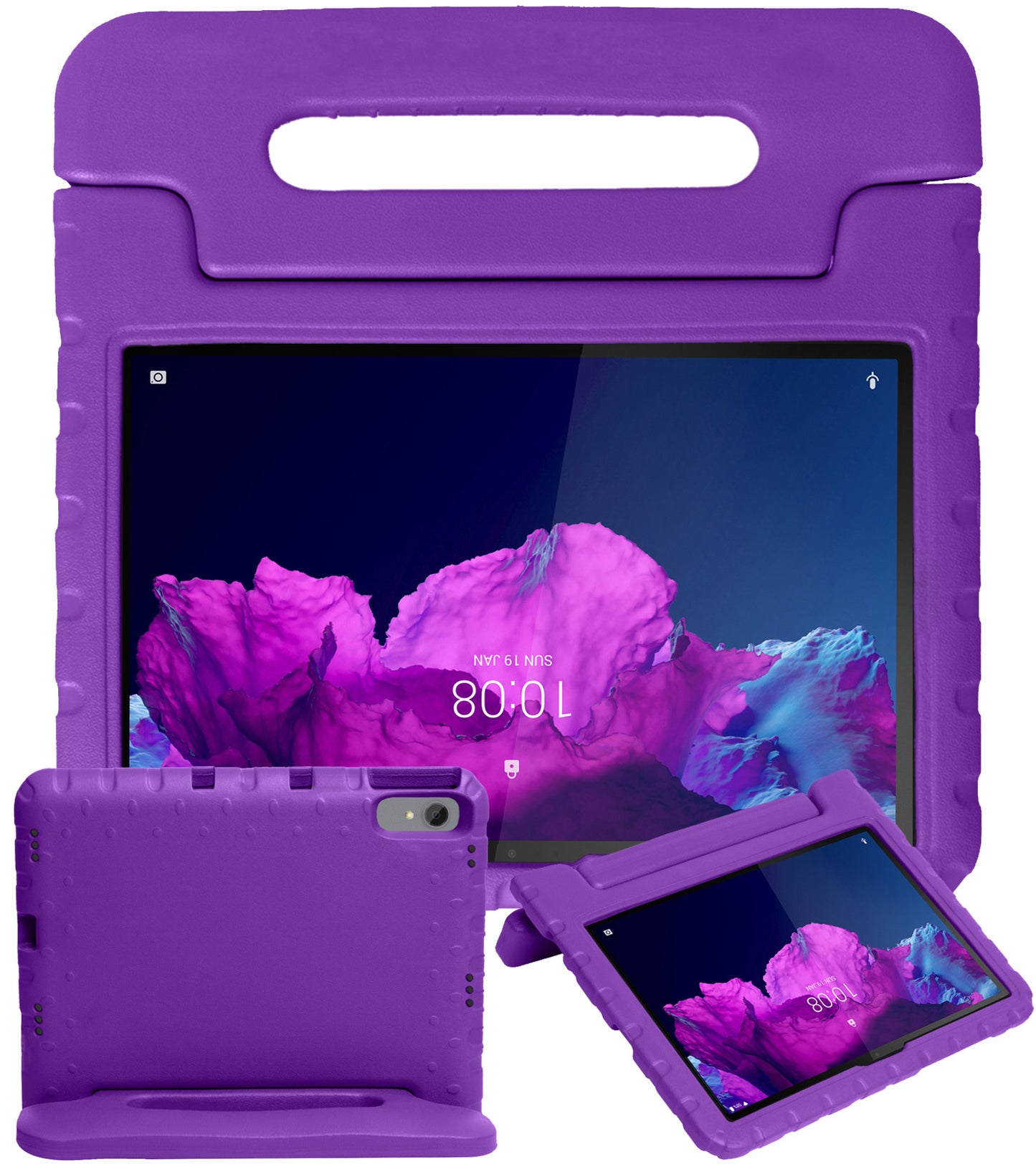 Lenovo Tab P11 Hoesje Kids Cover Bumper - Paars