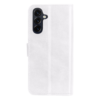 Samsung A27 Hoesje Bookcase Cover met Kaarthouder - Wit