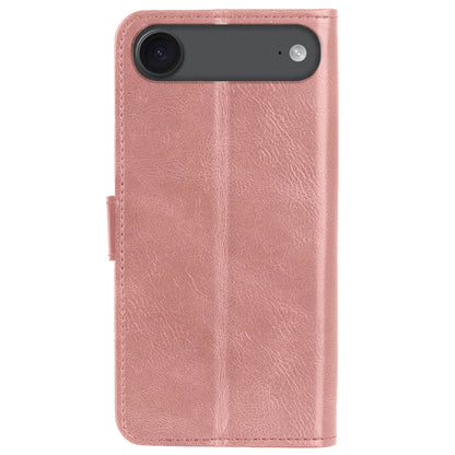 iPhone Air Hoesje Bookcase Cover met Kaarthouder - Rosé goud
