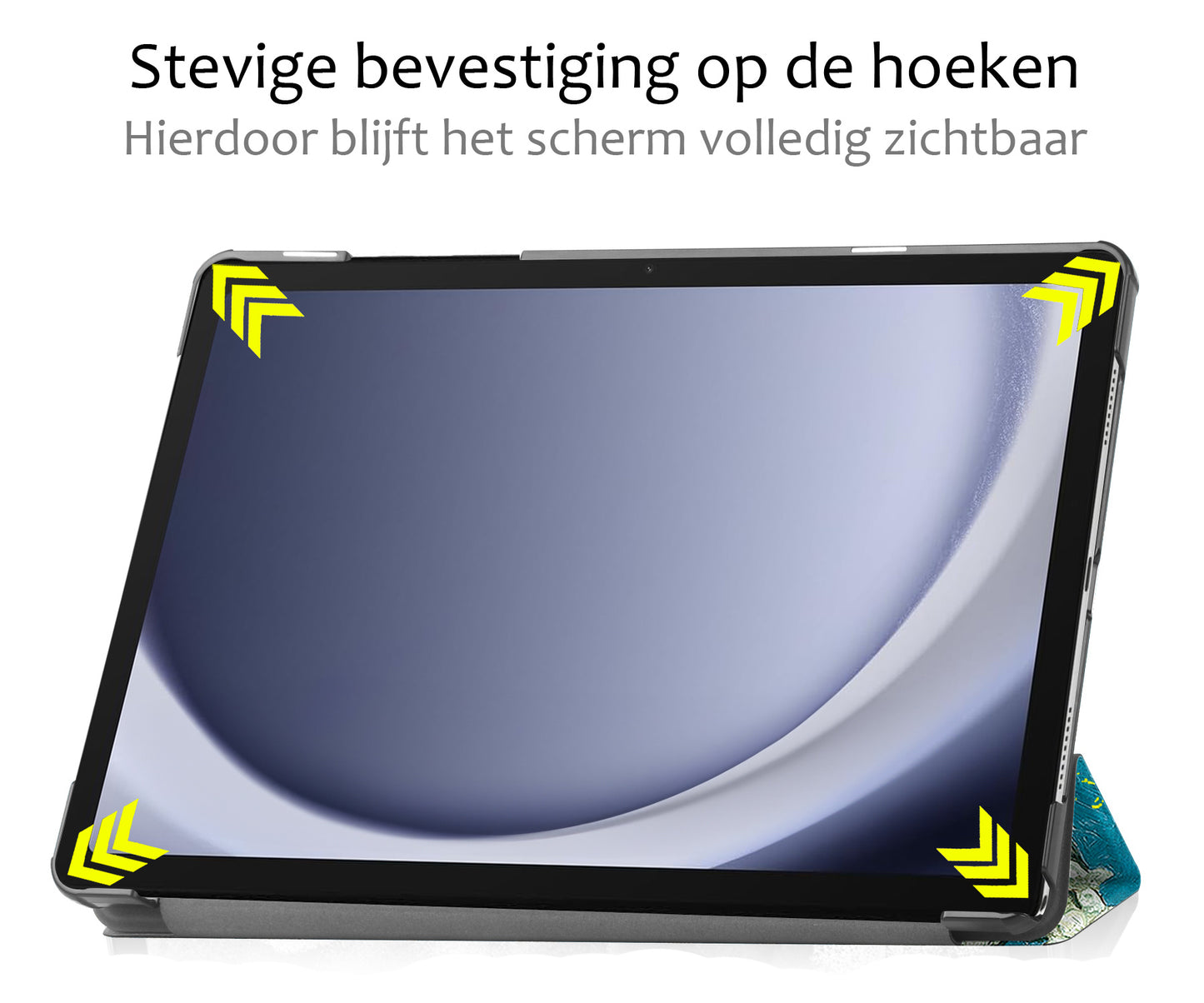 Samsung Galaxy Tab A9 Hoesje Book Case - Bloesem