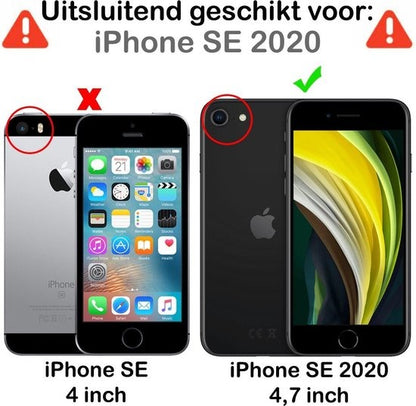 iPhone SE 2020 Screenprotector Gehard Glas - Anti-kras
