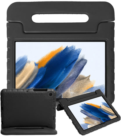 Samsung Galaxy Tab A8 Kinderhoes Shockabsorberend Foam - Zwart