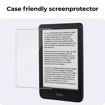 Screenprotector Geschikt voor Kobo Clara BW Screenprotector Gehard Glas Tempered Glass - Screenprotector Geschikt voor Kobo Clara BW Screenprotector