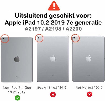 iPad 10.2 2019 Screenprotector Gehard Glas - Anti-kras