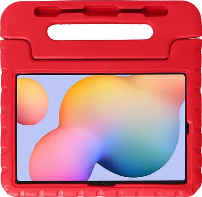 Samsung Galaxy Tab S6 Lite Hoesje Kids Cover Bumper - Rood