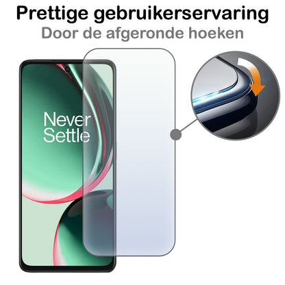 OnePlus Nord CE 3 Lite Screenprotector Gehard Glas - Anti-kras