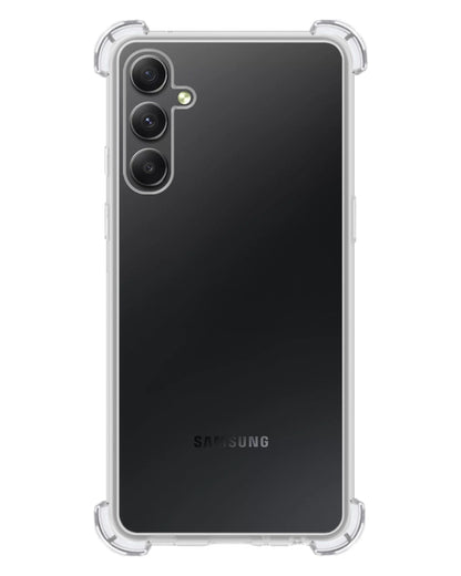 Samsung A34 Hoesje Shockproof Backcover Siliconen - Transparant