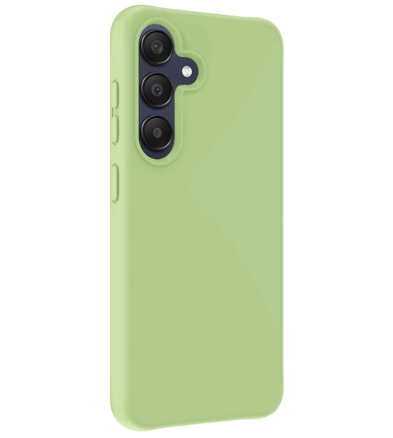 Samsung A25 Hoesje Siliconen - Groen