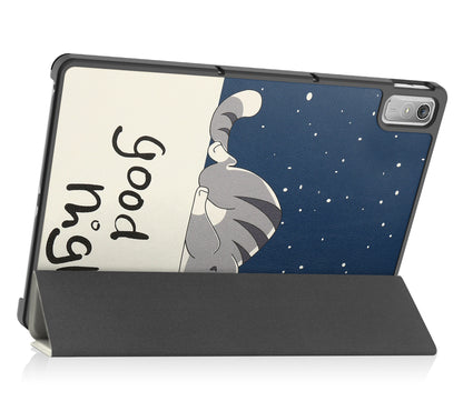 Lenovo Tab P11 (2e Gen) Trifold Bookcase Hoes - Kat