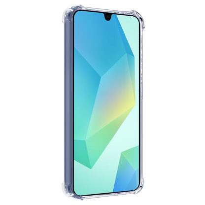 Samsung A16 Hoesje Shockproof Backcover Siliconen - Transparant