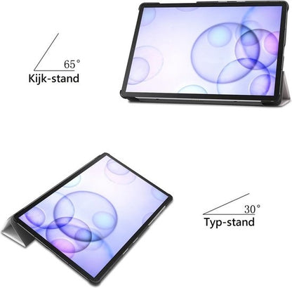 Samsung Galaxy Tab S6 Hoesje Book Case - Wit