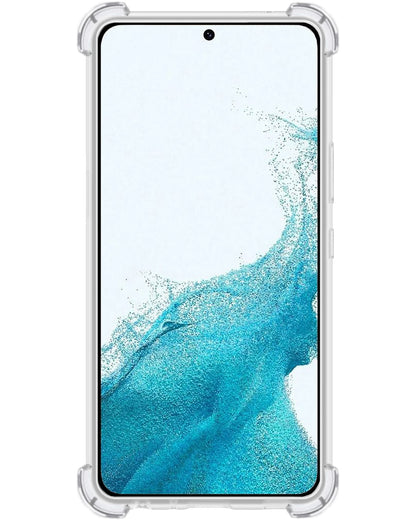 Samsung S22 Hoesje Shockproof Backcover Siliconen - Transparant