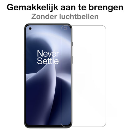 OnePlus Nord 2T Screenprotector Gehard Glas - Anti-kras