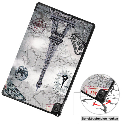 Lenovo Tab P11 Trifold Bookcase Hoes - Eiffeltoren