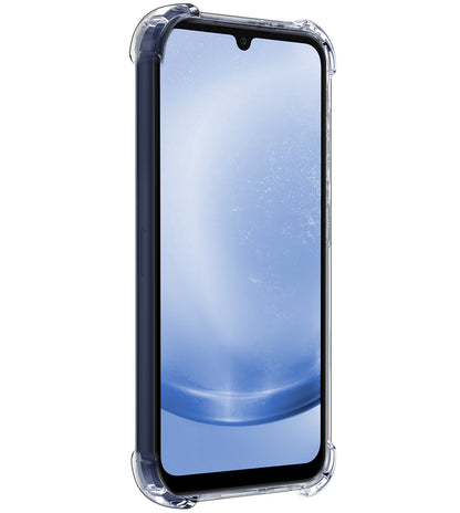 Samsung A25 Hoesje Kaarthouder Backcover Shockproof - Transparant
