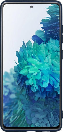 Samsung S20 FE Hoesje Siliconen Backcover Lichtgewicht - Donkerblauw