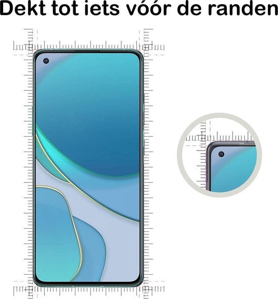 OnePlus 8T Screenprotector Tempered Glass