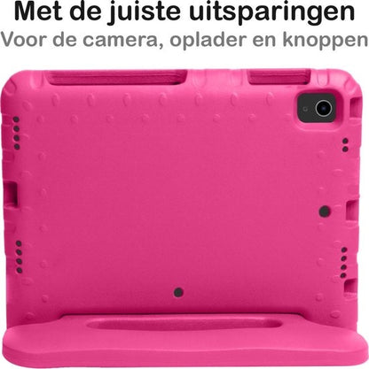 iPad Air 2020 Hoesje Kids Cover Bumper - Roze