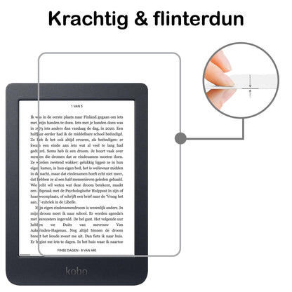 Screenprotector Geschikt voor Kobo Nia Screenprotector Gehard Glas Tempered Glass - Screenprotector Geschikt voor Kobo Nia Screenprotector