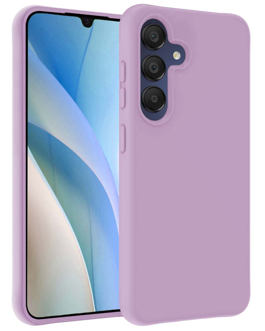 Samsung A15 Hoesje Siliconen - Lila