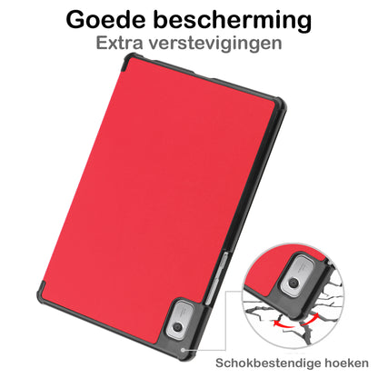 Lenovo Tab M9 Hoesje Book Case - Rood