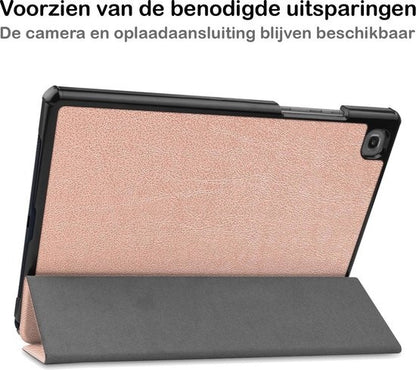 Samsung Galaxy Tab A7 Hoesje Book Case - Rosðð goud