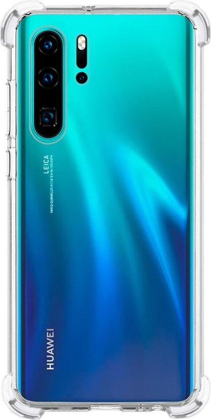 Huawei P30 Pro Hoesje Shockproof Backcover Siliconen - Transparant
