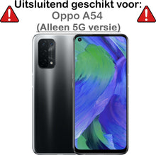 OPPO A54 5G Hoesje Shockproof Backcover Siliconen - Transparant