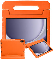 Samsung Galaxy Tab A9 Kinderhoes Shockabsorberend Foam - Oranje