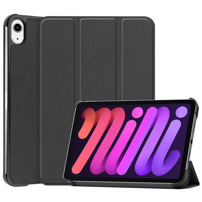 iPad Mini 6 Trifold Bookcase Hoes - Zwart
