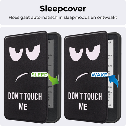 Kobo Clara BW Bookcase Hoes Shockabsorberend - Don't Touch Me