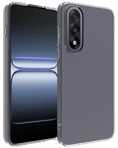 OnePlus Nord 5 Hoesje Siliconen Backcover Lichtgewicht - Transparant