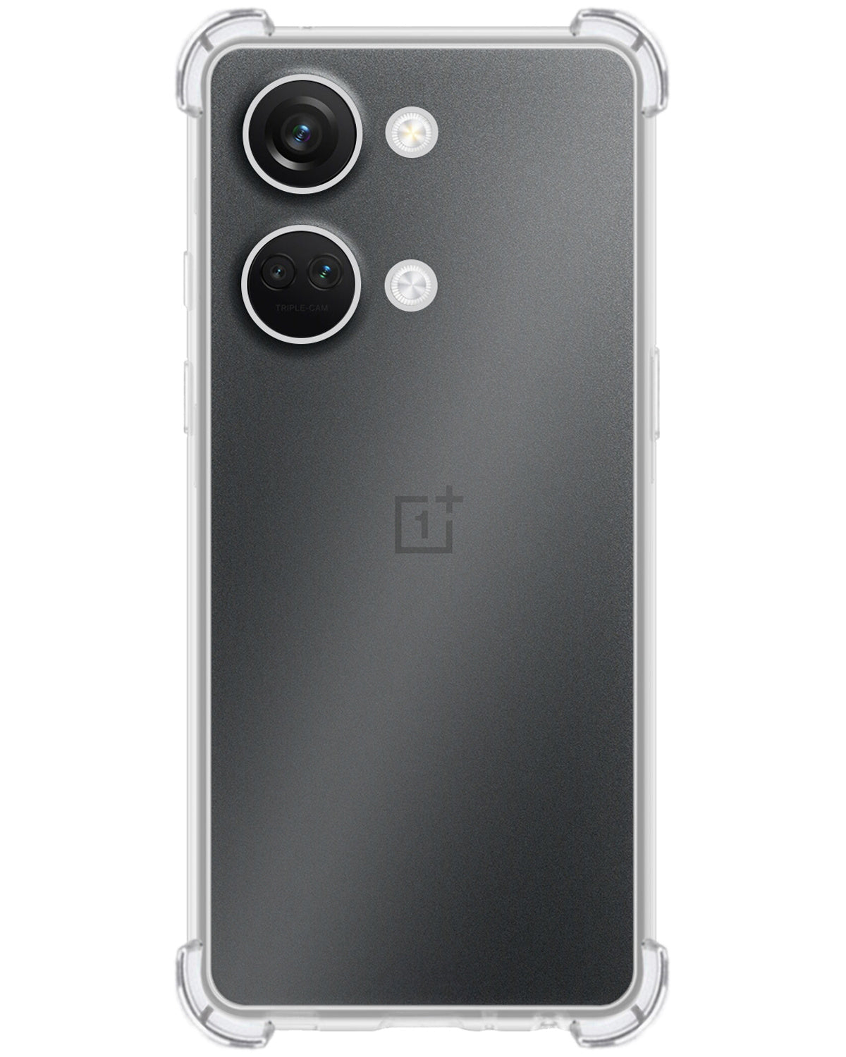 OnePlus Nord 3 Hoesje Shock Proof Siliconen - Transparant