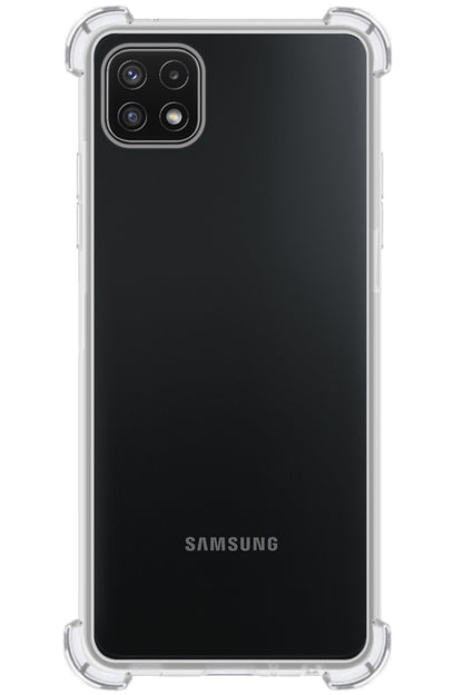 Samsung M22 Hoesje Shockproof Backcover Siliconen - Transparant