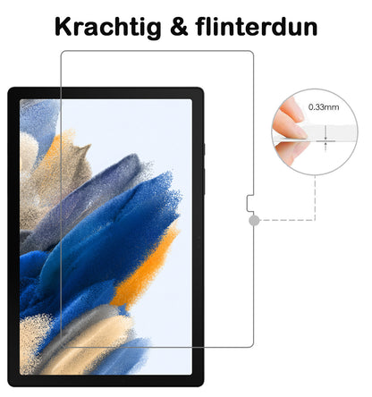 Samsung Galaxy Tab A8 Screenprotector Gehard Glas - Anti-kras