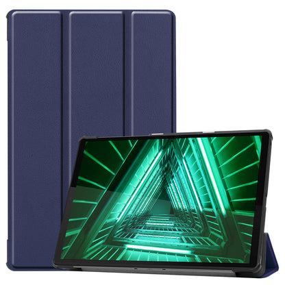 Lenovo Tab M10 FHD Plus 2nd Gen Trifold Bookcase Hoes - Donkerblauw
